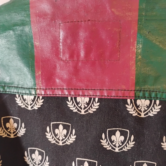 Ruthless Art Print Vintage Denim Jacket - Picture 10 of 16